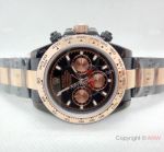 Copy Rolex Cosmograph Daytona 40mm Watch 2-Tone Rose Gold